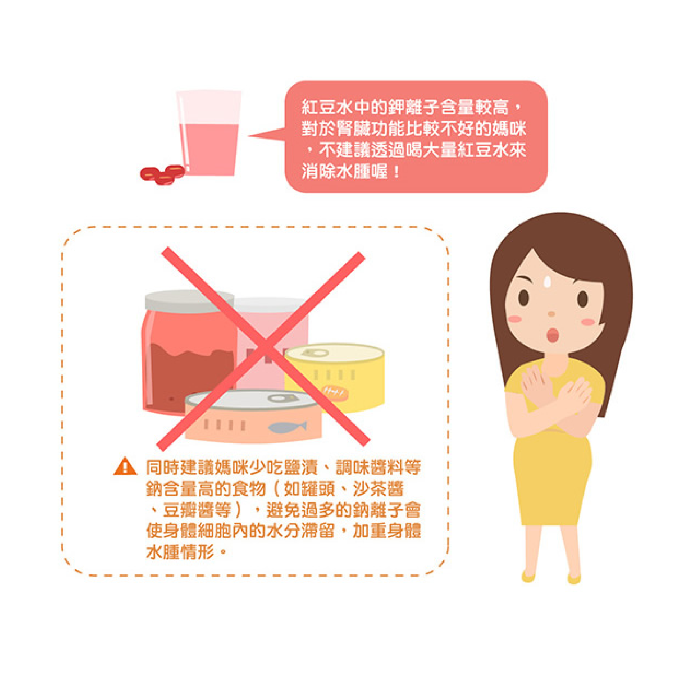 如何消除懷孕水腫?懷孕水腫該如何改善？可以喝紅豆水嗎？